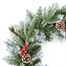 Premier 50cm New Jersey Artificial Christmas Wreath with Berries & Cone (TW199202) Alternative Image