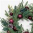 Premier 50cm Red Artificial Christmas Wreath with Holly Leaves (EP6-11Y) Alternative Image