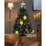 Premier 80cm Green Fibre Optic Artificial Christmas Tree with LED Baubles & Star (FT213401) Alternative Image