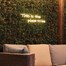 Premier This Is The Place To Be LED Neon Sign in Warm White (LT250736)Alternative Image2