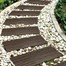 Primeur Garden Rubber Stepping Stone Railroad Tie Earth (P00014563)Alternative Image1
