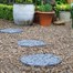 Primeur Garden Rubber Stepping Stone River Rock Grey  (P00014561)Alternative Image2