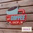 Primus Hot Coffee Shop Metal Outdoor Garden Decor Wall Sign (PH1014)Alternative Image1