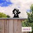 Primus Metal Dachshund Peeking Dog Garden Decor Silhouette (PF1016)Alternative Image1