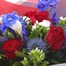 Queen's Jubilee Celebration Floral Hand Tied BouquetAlternative Image2
