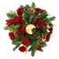 Red Memorial Christmas Floral Posy Arrangement Alternative Image