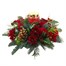 Red Memorial Christmas Floral Posy Arrangement Alternative Image