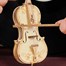 Robotime Cello Modern 3D Wooden Puzzle (TG411)Alternative Image2