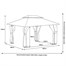 Royalcraft Titan 3x4m Outdoor Garden Gazebo (TITAN-03) Alternative Image
