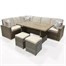 Royalcraft Wentworth Corner Outdoor Garden Furniture Set Alternative Image