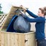 Garden Village Wheelie Bin Screen Single Chest 240L - Direct DispatchAlternative Image1