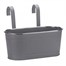 Smart Garden 12 Inch Fence & Balcony Hanging Pot - Slate (6030301)Alternative Image1