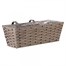 Smart Garden 19 Inch Bari Faux Rattan Planter - Soft Grey (6021018)Alternative Image1