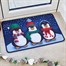 Three Kings Christmas Frosty Penguins Door Mat Decoration - 40 x 60cm (5520003) Alternative Image