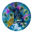 Smart Garden Peacock Glass Birdbath (5030011)Alternative Image1