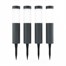 Solar Centre Mini London USB Solar Post Lights - Set Of 4 Anthracite (SC2326)Alternative Image3