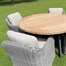 Sunnii Carmel 4 Seat Round Outdoor Garden Furniture SetAlternative Image3
