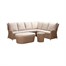 Sunnii Sardinia Beige L-Shape Corner with Coffee Table Outdoor Garden Furniture SetAlternative Image1