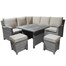 Supremo Athena Mini Modular Outdoor Garden Furniture Corner Lounge Set (765940) Alternative Image