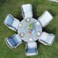 Supremo Florence 6 Seat Round Outdoor Garden Furniture Dining Set Alternative Image