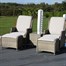 Supremo Florence Dual Recliner Outdoor Garden Furniture Set Alternative Image