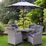 Supremo Lazia 4 Seat Round Outdoor Garden Furniture Set (885441)Alternative Image1