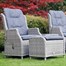 Supremo Lazia Dual Recliner Outdoor Garden Furniture Set (885444) Alternative Image