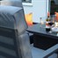 Supremo Melbury 4 Seat Reclining Lounge Square Firepit Outdoor Garden Furniture Set - Dark Grey Alternative Image