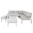 Supremo Melbury Salted Grey Mini Modular Outdoor Garden Furniture Set With FirepitAlternative Image2