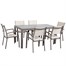 Supremo Milan 6 Seat Rectangular Outdoor Garden Furniture Set Alternative Image