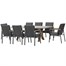 Supremo Polperro 8 Seat Rectangular Dining Outdoor Garden Furniture SetAlternative Image1