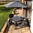 Supremo Portobello 4 Seat Outdoor Garden Furniture Dining Set (847784)Alternative Image1