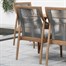 Supremo Risha 6 Seat Rectangular Outdoor Garden Furniture Dining Set (966376)Alternative Image2