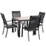 Supremo Roma 4 Seat Square Outdoor Garden Furniture Set Alternative Image