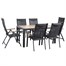 Supremo Roma 6 Seat Rectangular Mixed Outdoor Garden Furniture Set Alternative Image