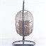 Supremo Single Hanging Outdoor Garden Furniture Egg Chair - Stone Leather/Wheat (Beige) (C50.026.22.18.0) Alternative Image