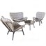 Supremo Wisely Lounge Outdoor Garden Furniture Set Alternative Image