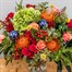 The Rockin' Retro Festive Hand Tied Bouquet Alternative Image