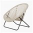 TOBS Faux Rattan Folding Outdoor Garden Furniture Lounge Set in Cream (23936) Alternative Image