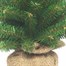 Tree Classics 30cm (1ft) Burlap Artificial Table Christmas Tree (12-69-BLP) Alternative Image