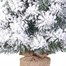 Tree Classics 60cm (2ft) Flocked Burlap Artificial Table Christmas Tree (24-72-BLPS) Alternative Image