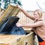Garden Village Wheelie Bin Screen Triple Chest 240L - Direct DispatchAlternative Image1