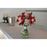 12 Roses & Carnations Cut Flower Handtied BouquetAlternative Image3