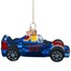 Vondels Racing Car Blue 5cm Glass Christmas Ornament (4222720050011) Alternative Image