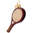 Vondels Tennis Racket Burgundy 9.5cm Glass Christmas Ornament (2250721100017) Alternative Image