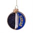Vondels Caviar Tin Can 8cm Glass Christmas Ornament (1232810075032) Alternative Image