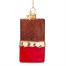 Vondels Chocolate Bar 11cm Glass Christmas Ornament (2250650110019) Alternative Image