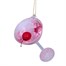 Vondels Cosmopolitan Pink Cocktail 9cm Glass Christmas Ornament (1232810085031) Alternative Image