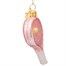 Vondels Tennis Racket Opal Soft Pink 9.5cm Glass Christmas Ornament (1250318100018) Alternative Image