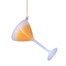 Vondels Pornstar Martini Cocktail 9cm Glass Christmas Ornament (2232810055019) Alternative Image